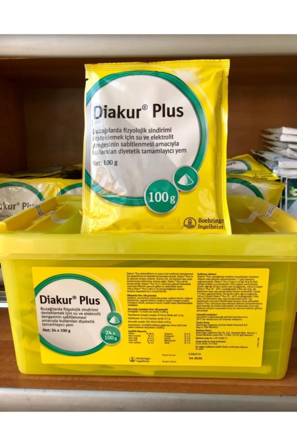 Diakür Plus Buzağı Maması 100grx24 Adet ürün görseli 1
