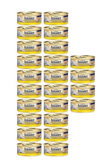 Gold Kıyılmış Tavuk Etli Kedi Konservesi 85 gr X 24 Lü Avantajlı Paket ürün görseli 1