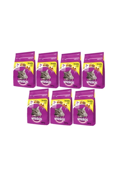 Tavuklu Kuru Kedi Maması 1+ Yaş 300 gram (7 ADET) ürün görseli 1
