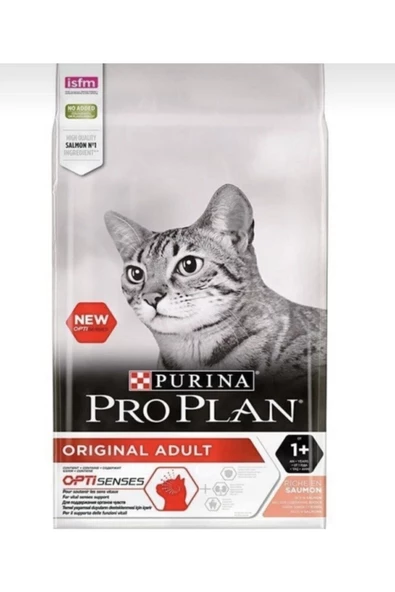 Proplan Adult Somonlu Yetişkin Kedi Maması 3 Kg ürün görseli 1