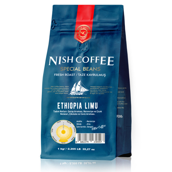 Nish Filtre Kahve Ethiopia Limu 250 Gr ürün görseli 1