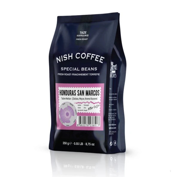 Nish Filtre Kahve Honduras San Marcos 250 gr ürün görseli 1