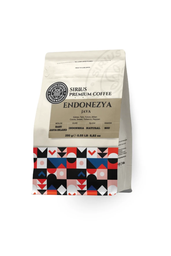 Sirius Premium Filtre Kahve Endonezya Java 250 gr ürün görseli 1