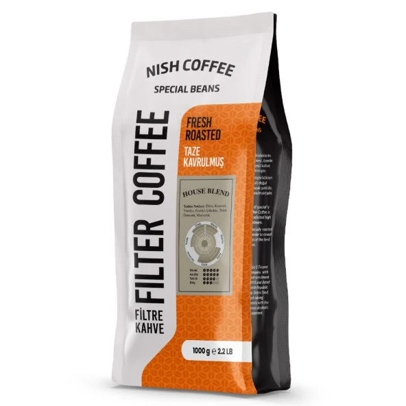 Nish Filtre Kahve House Blend 1 Kg ürün görseli 1