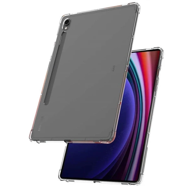 Newface Galaxy T970 S7 Plus / X800 S8 Plus / T737 S7 FE 12.4 Kılıf Darbe Emici Şeffaf Tablet Silikon ürün görseli 1