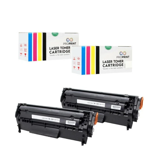 TKPrint M1005 M1319 M1319F 2 ADET Muadil Toner 12A Q2612A ürün görseli 1
