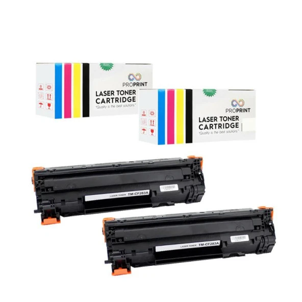 TKPrint M125a M125nw 2 ADET Muadil Toner 83A CF283A ürün görseli 1