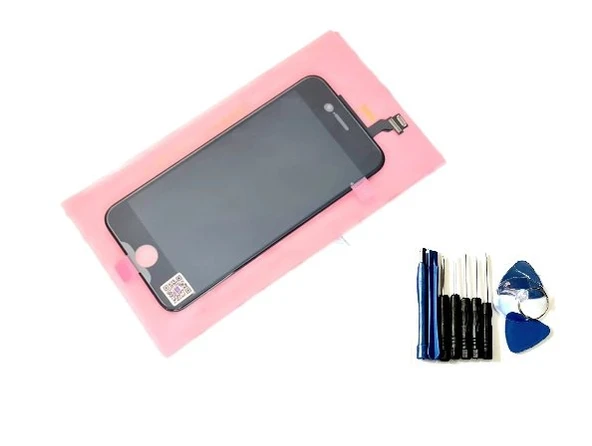 Tkgz İPhone 6 Lcd Ekran dokunmatik (LW Tamir SETİ) SİYAH ürün görseli 1