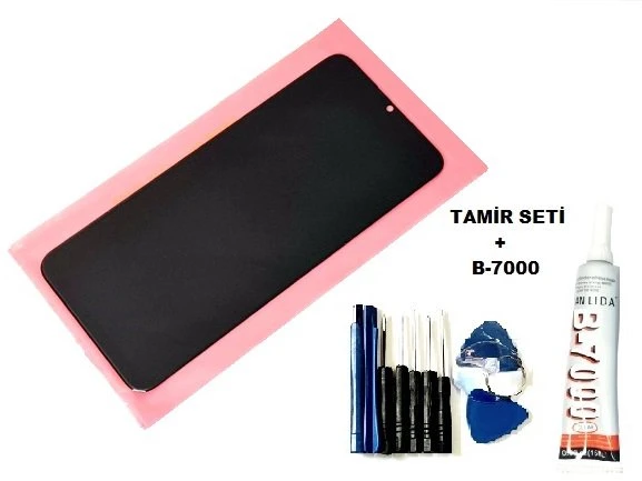 Oppo Realme C21Y Lcd Ekran Dokunmatik ORJİNAL (B-7000+Tamir Seti) ürün görseli 1