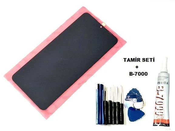 Samsung Galaxy A12 (A125F) Lcd Ekran Dokunmatik ORJİNAL (B-7000+Tamir Seti) ürün görseli 1