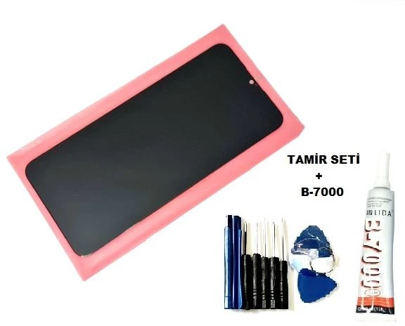 Samsung Galaxy A02S A025F Lcd Ekran Dokunmatik ORJİNAL (B-7000+Tamir Seti) ürün görseli 1