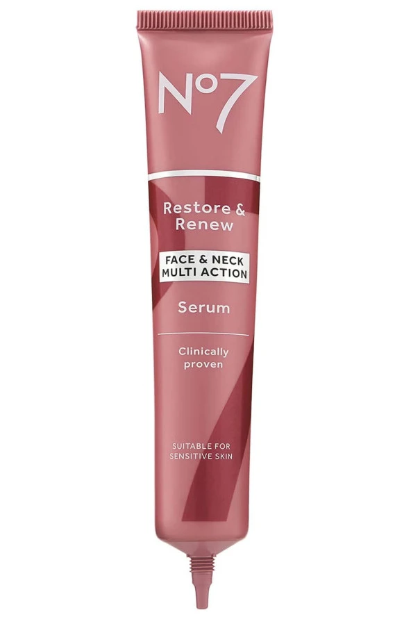 No7 Restore & Renew Yüz ve Boyun Serumu 15ML ürün görseli 1