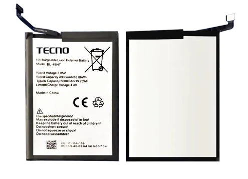 Tkgz Tecno Camon 16 Batarya Pil Sıfır Orijinal ürün görseli 1