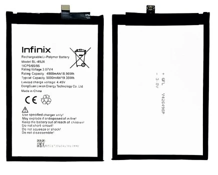 Tkgz Infinix HOTE 11 PRO Batarya Pil Sıfır Orijinal ürün görseli 1