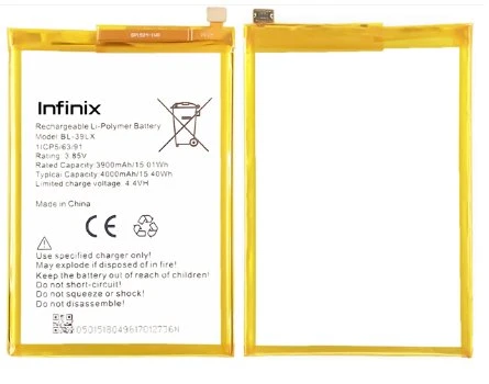 Tkgz Infinix S5 Lite Batarya Pil Sıfır Orijinal ürün görseli 1