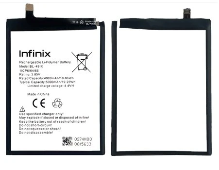 Tkgz Infinix ZERO X PRO Batarya Pil Sıfır Orijinal ürün görseli 1