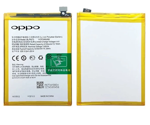 Tkgz Oppo A12 Batarya Pil Sıfır Orijinal ürün görseli 1