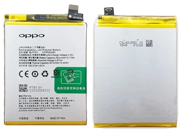Tkgz Oppo Reno 4 LİTE Batarya Pil Sıfır Orijinal ürün görseli 1
