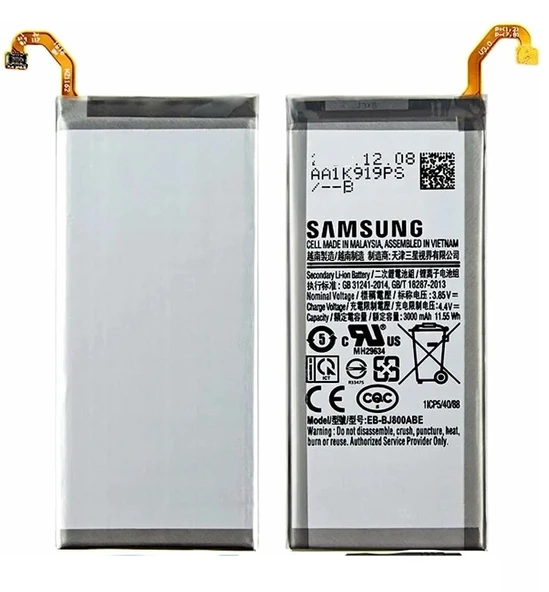 Tkgz Samsung Galaxy A6 A600 Batarya Pil Sıfır Orijinal ürün görseli 1