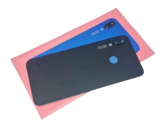 Tkgz - P20 Lite Arka Pil batarya Kapağı (CAM KAMERA LENSİ) MAVİ ürün görseli 1
