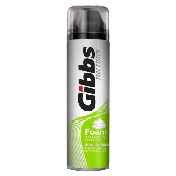 Gibbs Tıraş Köpüğü 200 ML Hassas ürün görseli 1
