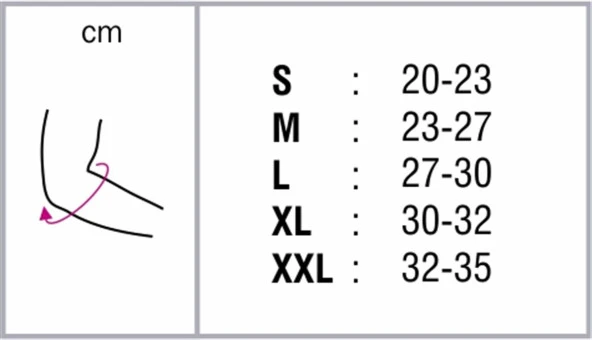 Orthocare Epikondilit Destekli Dirseklik 3135 Medium - Resim 2