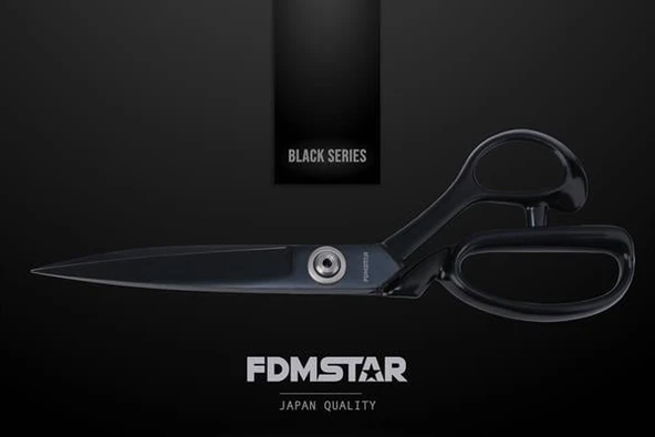 FDMSTAR | Fs-10 | 10 No | Siyah Saplı | Paslanmaz Çelik | Somunlu Makas | 25 Cm | 10 İnç ürün görseli 1