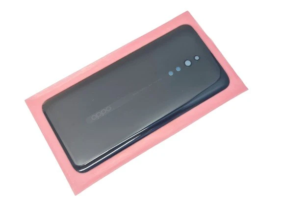 Tkgz Oppo Reno Z Arka Pil Batarya Kapağı (CAM) SİYAH ürün görseli 1
