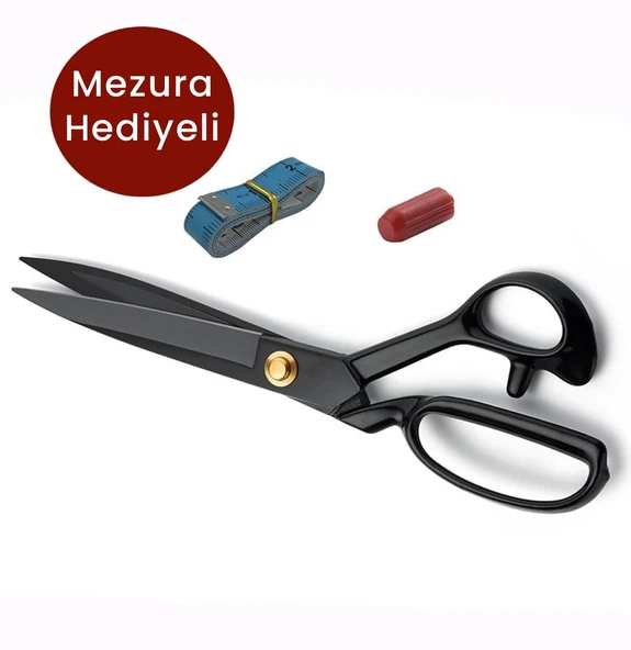 FDMSTAR | Fs-8 | 8 No | Siyah Saplı | Paslanmaz Çelik | Somunlu Makas | 20,5 Cm | 8 İnç ürün görseli 1