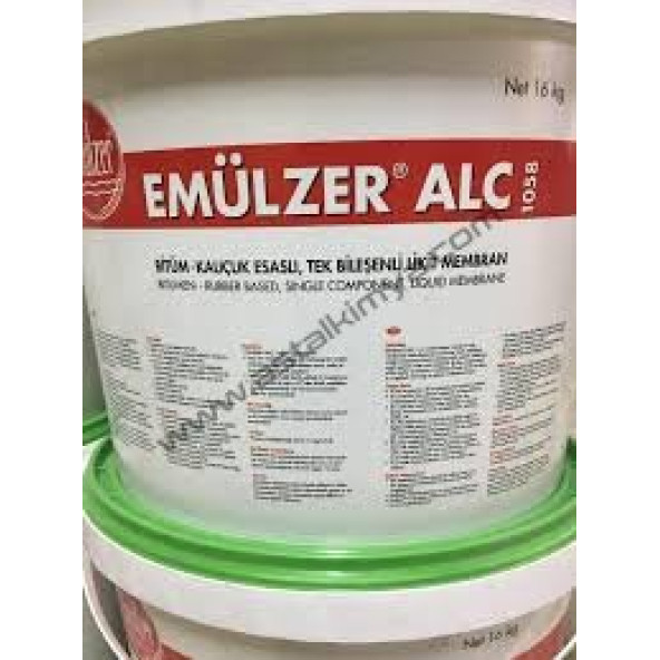 EMÜLZER ALC 1058, 16 Kg, Bitüm-Kauçuk Esaslı,Tek Bileşenli Likit Membran ürün görseli 1