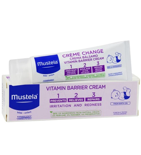 Mustela Vitamin Barrier 1-2-3 Pişik Kremi 50 ml ürün görseli 1