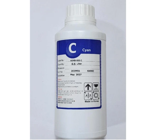 BRC06 MUADİL HP-CANON UYUMLU MAVİ KARTUŞ MÜREKKEP 0,5 LT ürün görseli 1