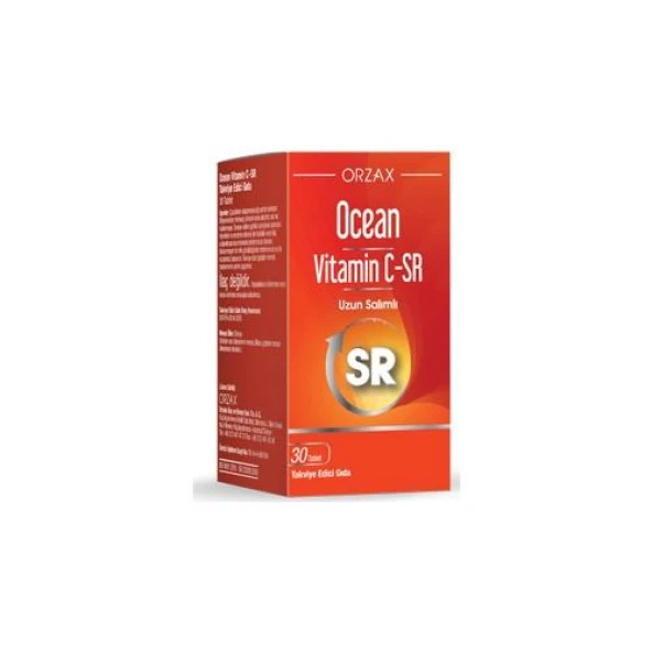 Ocean Vitamin C-SR 30 Tablet ürün görseli 1
