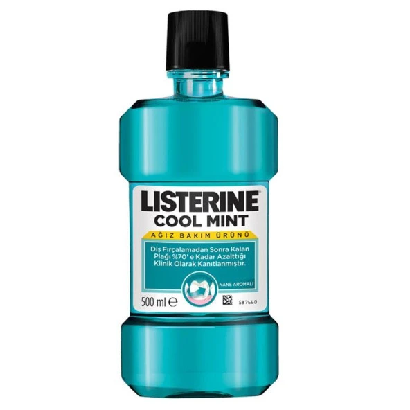 Listerine Cool Mint Ağız Bakım Suyu 500 ml ürün görseli 1