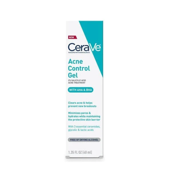 Cerave Akneye Eğilim Gösteren Ciltler İçin Yüz Bakım Jeli 40 ml ürün görseli 1