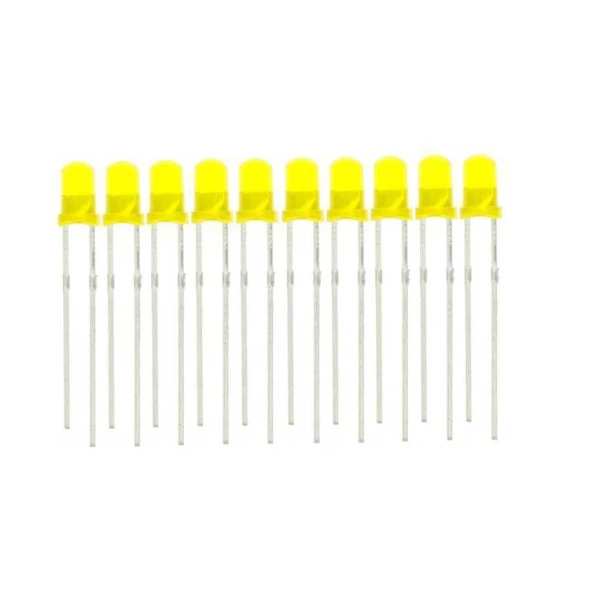 5mm Sarı Led Paketi - 50 Adet ürün görseli 1