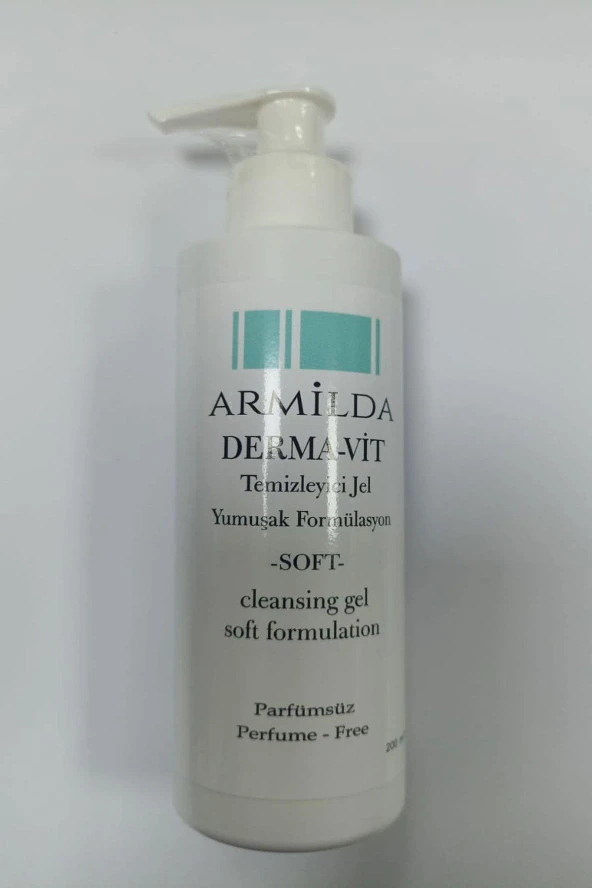 Armilda Derma-Vit Soft Temizleyici Jel 200 ml ürün görseli 1