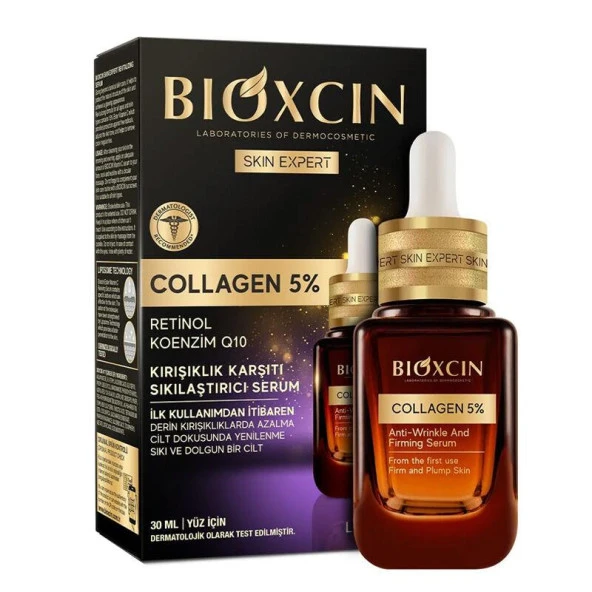 Bioxcin Skin Expert Collagen 5 % Kırışıklık Karşıtı Sıkılaştırıcı Serum 30 ml ürün görseli 1