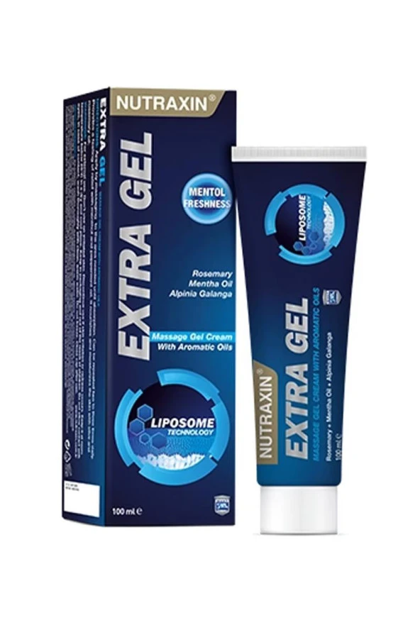 Nutraxin Ekstra Gel Aromatik Yağlar İçeren Masaj Jel Krem 100 ml ürün görseli 1