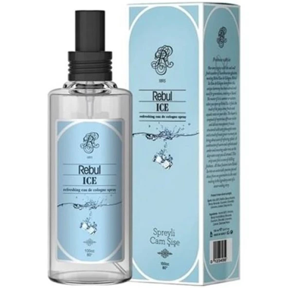 Rebul Ice Spreyli Pet Şişe Kolonya 125ml ürün görseli 1