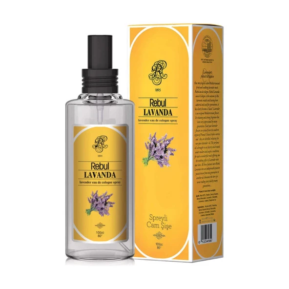 Rebul Lavanda Spreyli Pet Şişe Kolonya 125ml ürün görseli 1