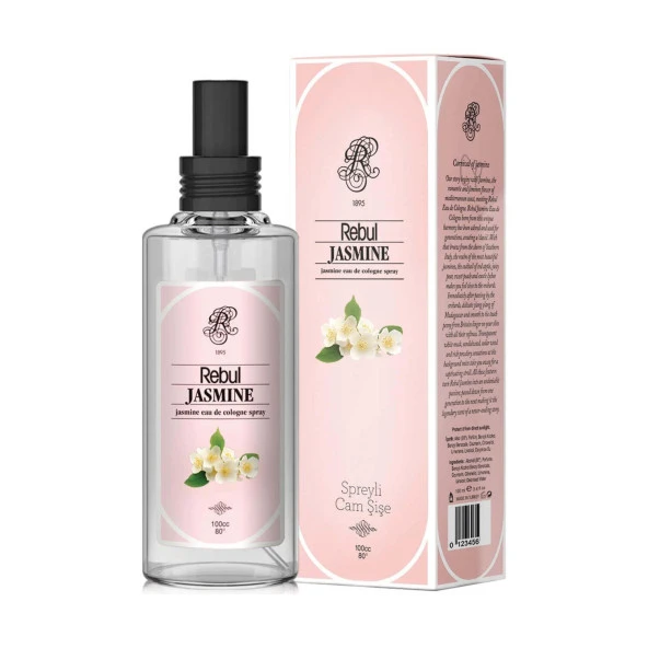 Rebul Jasmine Spreyli Pet Şişe Kolonya 125ml ürün görseli 1