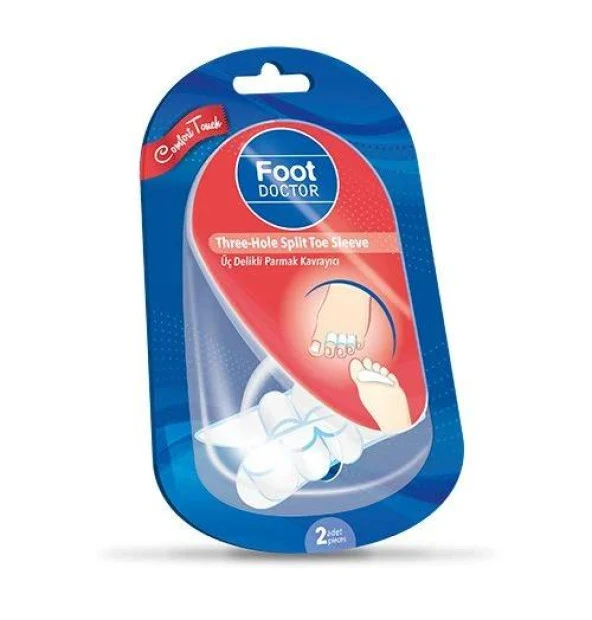 Foot Doctor Üç Delikli Parmak Kavrayıcı 2 Adet ürün görseli 1