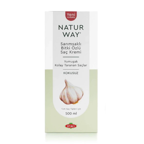Otacı Naturway Sarımsaklı Bitki Özlü Saç Kremi 300 ml ürün görseli 1