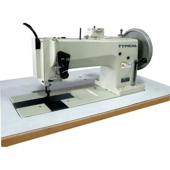 Typical TW1-8BL12-K Extra kalın materyaller çift papuç tek iğne ürün görseli 1