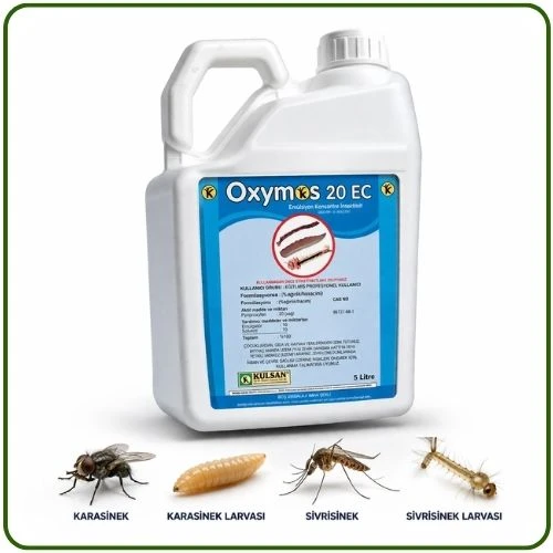 Oxymos 20 EC Larvasit Haşere | Karasinek | Sivrisinek | 5 Litre ürün görseli 1
