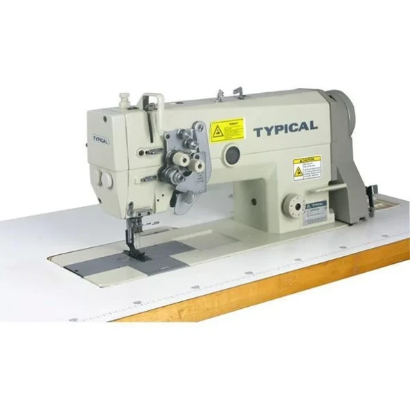 Typical GC-6875H Çift İğne Büyük Mekik İptalli Kilit Dikiş Orta ve Kalın Mat.için ürün görseli 1