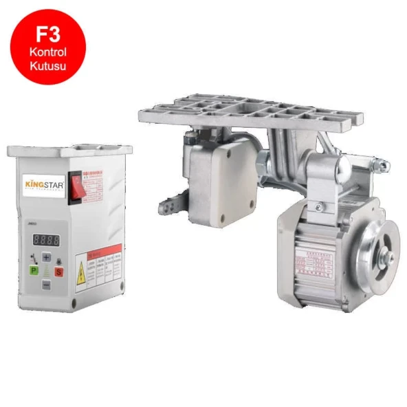 Kingstar X550 Hız Ayarlı Elektronik Servo Motor - İğne Pozisyonlu (550 W) ürün görseli 1