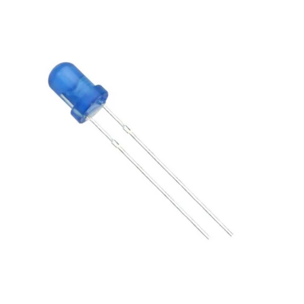 3mm Mavi Led Paketi - 10 Adet - Resim 2