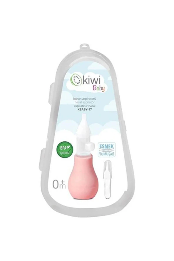 Kiwi Baby Bebek Burun Aspiratörü Nasal Aspirator KBABY-17 ürün görseli 1